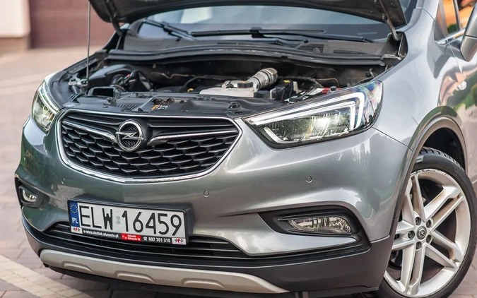 Opel Mokka cena 65900 przebieg: 134926, rok produkcji 2017 z Piotrków Trybunalski małe 596
